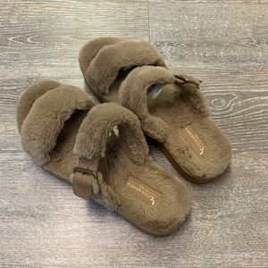 Brown Koolaburra UGG slippers